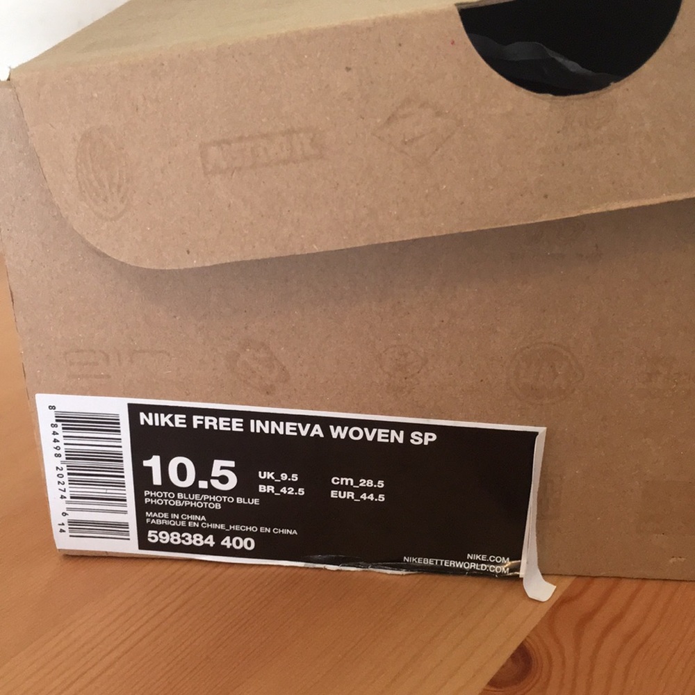 Nike Free Inneva Woven SP Blue Sz 10.5 - Picture 7 of 7